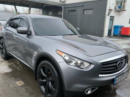Серый Инфинити QX70, объемом двигателя 3.7 л и пробегом 160 тыс. км за 22500 $, фото 1 на Automoto.ua