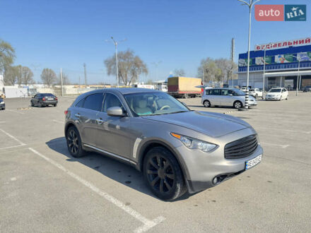Інфініті QX70 2015 у Дніпро (Дніпропетровську) на Automoto.ua Сірий Інфініті QX70, об'ємом двигуна 3.7 л та пробігом 139 тис. км за 14500 $, фото 1 на Automoto.ua