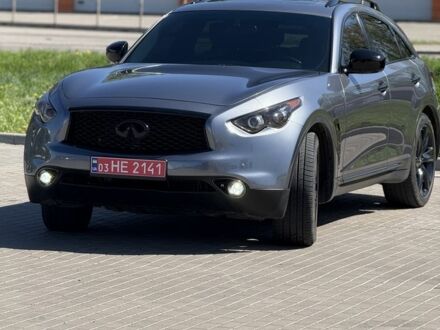 Инфинити QX70 2016 в Луцке на Automoto.ua Серый Инфинити QX70, объемом двигателя 3.7 л и пробегом 195 тыс. км за 20500 $, фото 1 на Automoto.ua