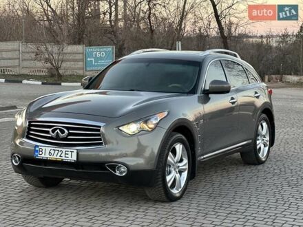 Інфініті QX70 2016 у Кривому Розі на Automoto.ua Сірий Інфініті QX70, об'ємом двигуна 3.7 л та пробігом 106 тис. км за 21999 $, фото 1 на Automoto.ua