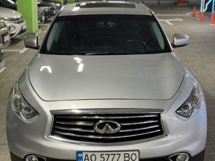 Серый Инфинити QX70, объемом двигателя 3.7 л и пробегом 172 тыс. км за 16500 $, фото 1 на Automoto.ua