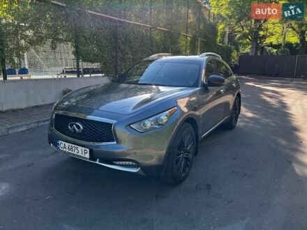 Сірий Інфініті QX70, об'ємом двигуна 3.7 л та пробігом 135 тис. км за 20000 $, фото 1 на Automoto.ua