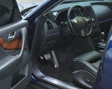 Синий Инфинити QX70, объемом двигателя 3.7 л и пробегом 95 тыс. км за 16800 $, фото 8 на Automoto.ua