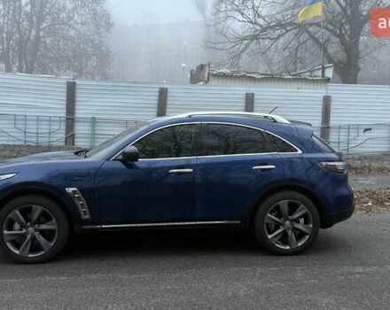 Синий Инфинити QX70, объемом двигателя 3.7 л и пробегом 95 тыс. км за 16800 $, фото 2 на Automoto.ua