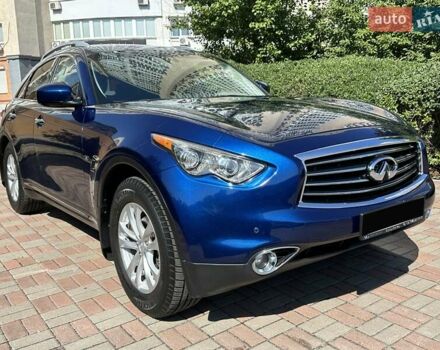 Синий Инфинити QX70, объемом двигателя 3.7 л и пробегом 197 тыс. км за 15555 $, фото 5 на Automoto.ua