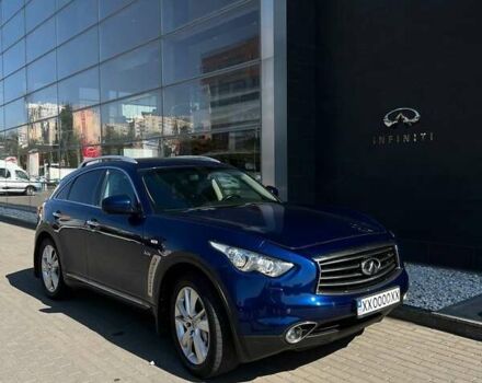 Синий Инфинити QX70, объемом двигателя 2.99 л и пробегом 157 тыс. км за 17950 $, фото 1 на Automoto.ua