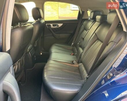 Синий Инфинити QX70, объемом двигателя 3.7 л и пробегом 197 тыс. км за 15555 $, фото 15 на Automoto.ua