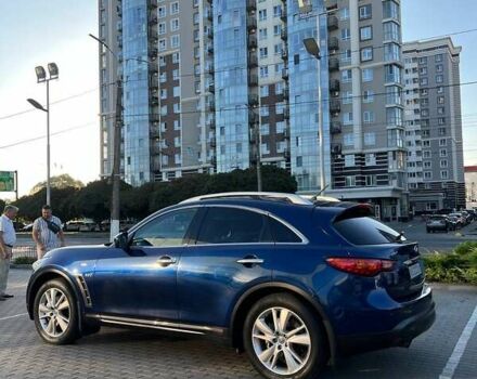 Синий Инфинити QX70, объемом двигателя 2.99 л и пробегом 157 тыс. км за 17950 $, фото 6 на Automoto.ua
