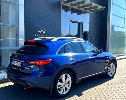 Синий Инфинити QX70, объемом двигателя 3 л и пробегом 157 тыс. км за 19950 $, фото 4 на Automoto.ua