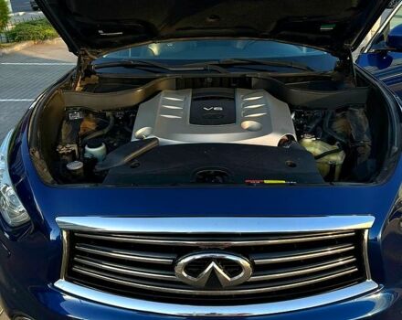 Синий Инфинити QX70, объемом двигателя 3 л и пробегом 157 тыс. км за 19950 $, фото 7 на Automoto.ua