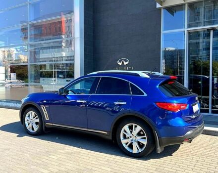 Синий Инфинити QX70, объемом двигателя 3 л и пробегом 157 тыс. км за 19950 $, фото 5 на Automoto.ua