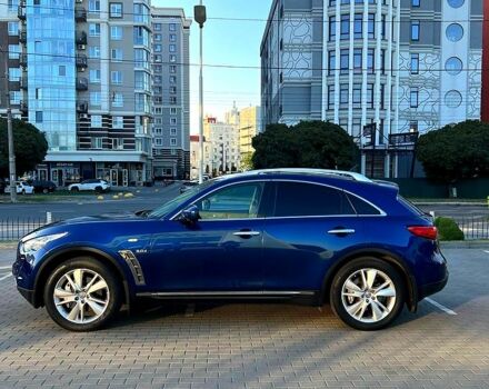 Синий Инфинити QX70, объемом двигателя 3 л и пробегом 157 тыс. км за 19950 $, фото 6 на Automoto.ua