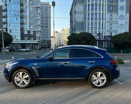 Синий Инфинити QX70, объемом двигателя 2.99 л и пробегом 157 тыс. км за 17950 $, фото 5 на Automoto.ua