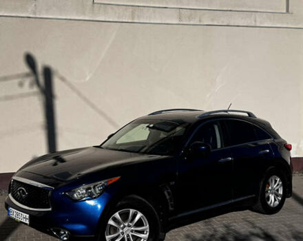 Синий Инфинити QX70, объемом двигателя 3.7 л и пробегом 125 тыс. км за 15200 $, фото 8 на Automoto.ua