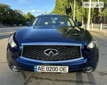 Синий Инфинити QX70, объемом двигателя 3.7 л и пробегом 160 тыс. км за 23900 $, фото 1 на Automoto.ua