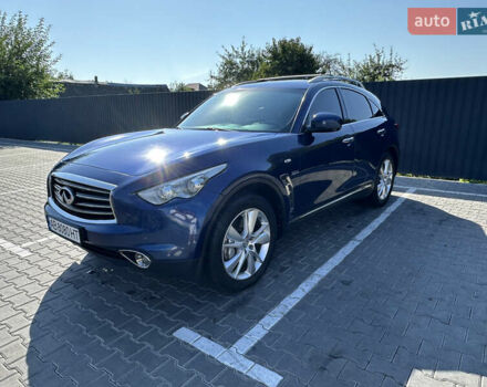 Синий Инфинити QX70, объемом двигателя 2.99 л и пробегом 182 тыс. км за 23500 $, фото 4 на Automoto.ua