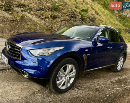 Синий Инфинити QX70, объемом двигателя 2.99 л и пробегом 117 тыс. км за 25300 $, фото 19 на Automoto.ua