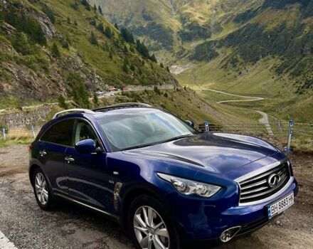 Синій Інфініті QX70, об'ємом двигуна 2.99 л та пробігом 116 тис. км за 28500 $, фото 13 на Automoto.ua
