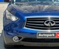 Синий Инфинити QX70, объемом двигателя 3 л и пробегом 101 тыс. км за 29490 $, фото 3 на Automoto.ua