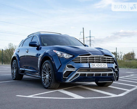 Синий Инфинити QX70, объемом двигателя 3.7 л и пробегом 138 тыс. км за 26500 $, фото 15 на Automoto.ua