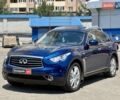 Синий Инфинити QX70, объемом двигателя 3 л и пробегом 101 тыс. км за 28990 $, фото 1 на Automoto.ua