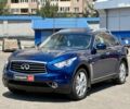 Синий Инфинити QX70, объемом двигателя 3 л и пробегом 101 тыс. км за 29490 $, фото 1 на Automoto.ua