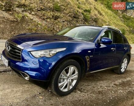 Синій Інфініті QX70, об'ємом двигуна 2.99 л та пробігом 116 тис. км за 28500 $, фото 7 на Automoto.ua