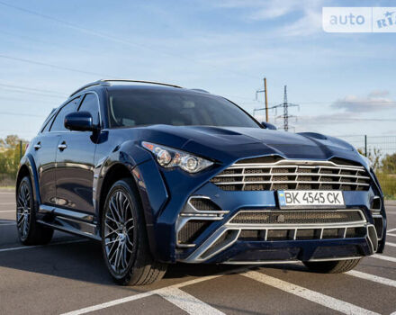 Синий Инфинити QX70, объемом двигателя 3.7 л и пробегом 138 тыс. км за 26500 $, фото 28 на Automoto.ua