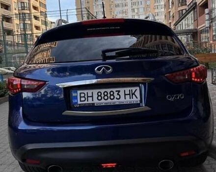 Синій Інфініті QX70, об'ємом двигуна 2.99 л та пробігом 116 тис. км за 28500 $, фото 3 на Automoto.ua