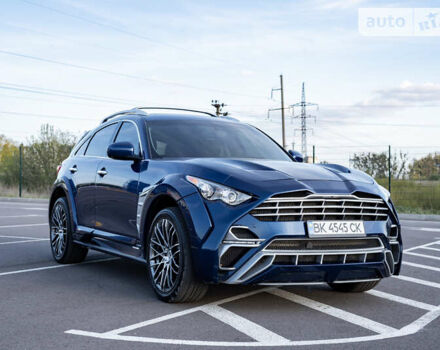 Синий Инфинити QX70, объемом двигателя 3.7 л и пробегом 138 тыс. км за 26500 $, фото 20 на Automoto.ua