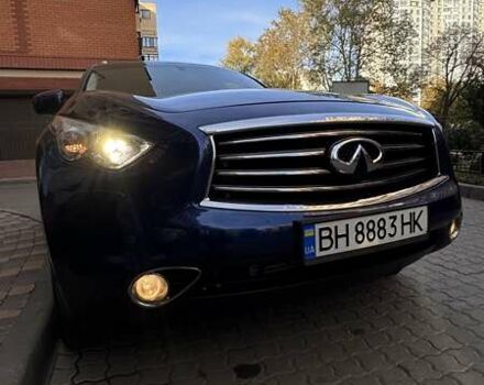 Синій Інфініті QX70, об'ємом двигуна 2.99 л та пробігом 116 тис. км за 28500 $, фото 1 на Automoto.ua