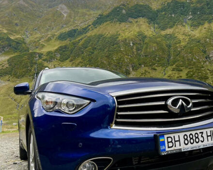 Синий Инфинити QX70, объемом двигателя 2.99 л и пробегом 117 тыс. км за 25300 $, фото 7 на Automoto.ua
