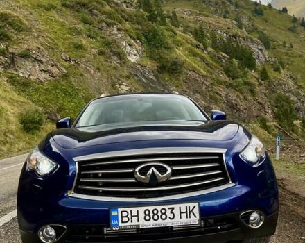Синій Інфініті QX70, об'ємом двигуна 2.99 л та пробігом 116 тис. км за 28500 $, фото 8 на Automoto.ua