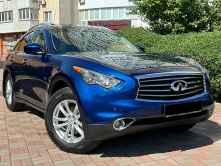 Синій Інфініті QX70, об'ємом двигуна 3.7 л та пробігом 197 тис. км за 15555 $, фото 1 на Automoto.ua