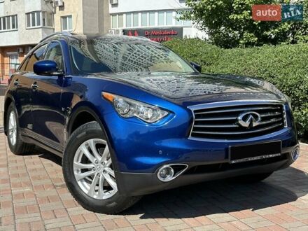 Синій Інфініті QX70, об'ємом двигуна 3.7 л та пробігом 197 тис. км за 15555 $, фото 1 на Automoto.ua