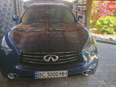 Синій Інфініті QX70, об'ємом двигуна 3.7 л та пробігом 314 тис. км за 16000 $, фото 1 на Automoto.ua