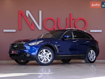 Синий Инфинити QX70, объемом двигателя 2.99 л и пробегом 120 тыс. км за 22500 $, фото 1 на Automoto.ua