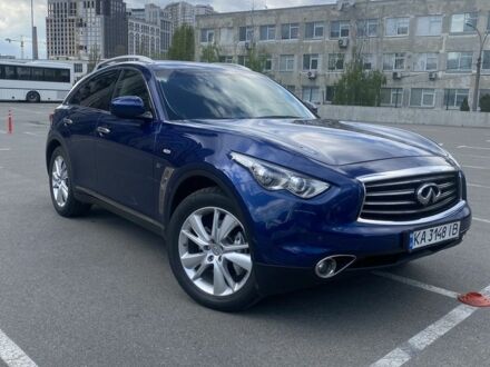 Синій Інфініті QX70, об'ємом двигуна 3.7 л та пробігом 83 тис. км за 24999 $, фото 1 на Automoto.ua