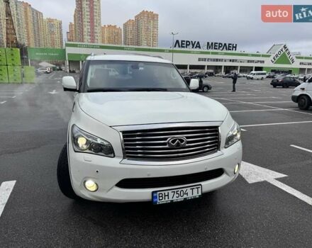 Білий Інфініті QX80, об'ємом двигуна 5.55 л та пробігом 201 тис. км за 17999 $, фото 9 на Automoto.ua