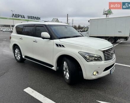 Білий Інфініті QX80, об'ємом двигуна 5.55 л та пробігом 201 тис. км за 17999 $, фото 8 на Automoto.ua