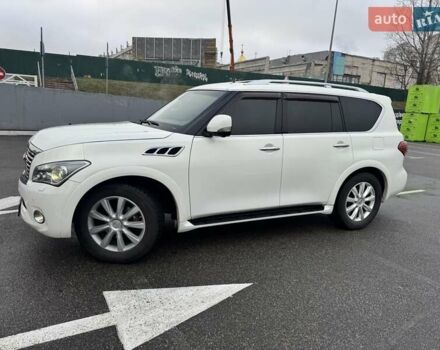 Білий Інфініті QX80, об'ємом двигуна 5.55 л та пробігом 201 тис. км за 17999 $, фото 1 на Automoto.ua