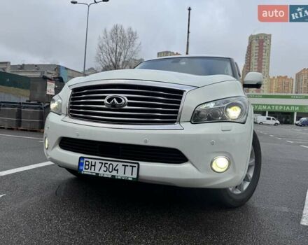 Білий Інфініті QX80, об'ємом двигуна 5.55 л та пробігом 201 тис. км за 17999 $, фото 10 на Automoto.ua