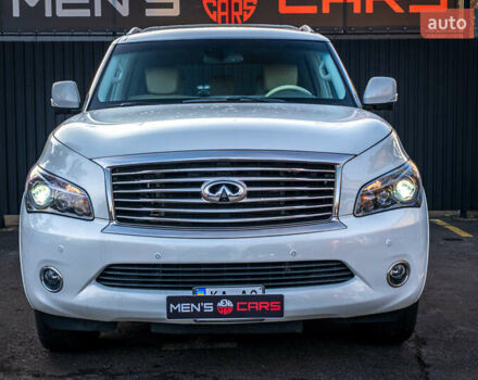 Белый Инфинити QX80, объемом двигателя 5.55 л и пробегом 81 тыс. км за 25000 $, фото 9 на Automoto.ua