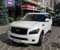 Белый Инфинити QX80, объемом двигателя 5.55 л и пробегом 155 тыс. км за 19000 $, фото 1 на Automoto.ua