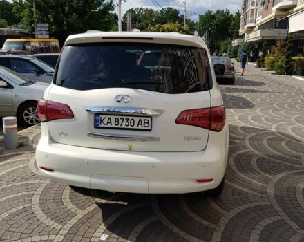 Белый Инфинити QX80, объемом двигателя 5.6 л и пробегом 2 тыс. км за 19000 $, фото 6 на Automoto.ua