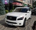 Белый Инфинити QX80, объемом двигателя 5.6 л и пробегом 2 тыс. км за 19000 $, фото 1 на Automoto.ua