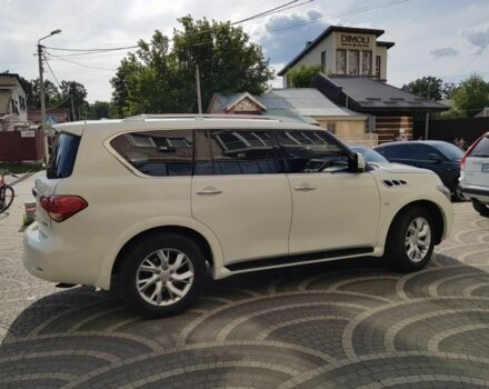 Белый Инфинити QX80, объемом двигателя 5.6 л и пробегом 2 тыс. км за 19000 $, фото 2 на Automoto.ua