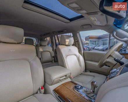 Белый Инфинити QX80, объемом двигателя 5.55 л и пробегом 81 тыс. км за 25000 $, фото 40 на Automoto.ua
