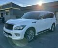 Белый Инфинити QX80, объемом двигателя 5.55 л и пробегом 48 тыс. км за 29900 $, фото 16 на Automoto.ua