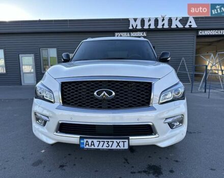 Белый Инфинити QX80, объемом двигателя 5.55 л и пробегом 48 тыс. км за 29900 $, фото 9 на Automoto.ua